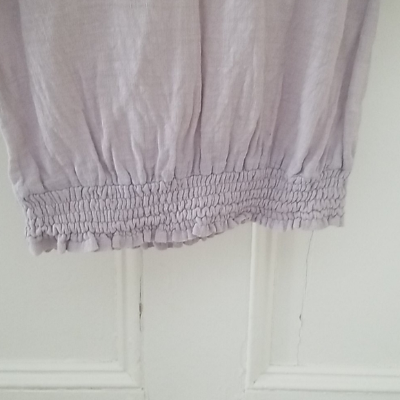 Linen lace top - Picture 3 of 5